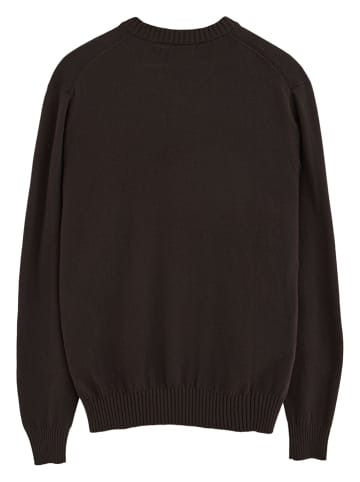 Sweter w kolorze brązowym