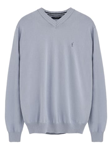 Sweter w kolorze błękitnym