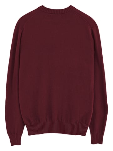 Sweter w kolorze bordowym