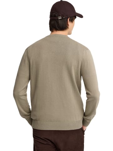 Sweter w kolorze szarobrązowym
