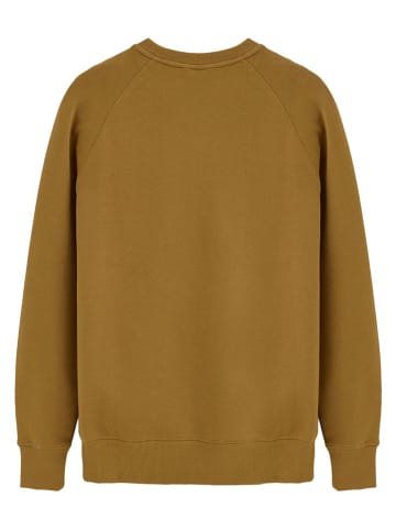 Sweatshirt in Hellbraun