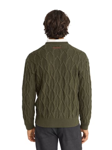 Sweter w kolorze khaki
