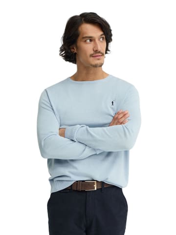 Sweter w kolorze błękitnym