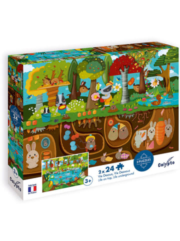 48-częściowe puzzle "Forest animals" - 3+