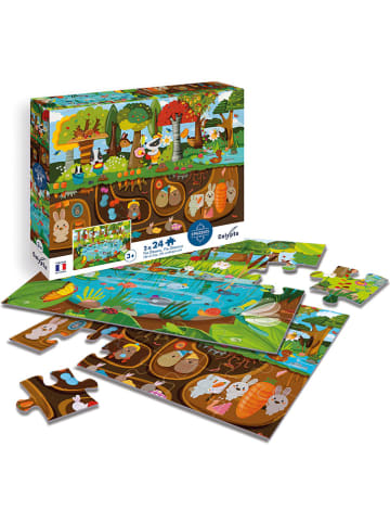 48-częściowe puzzle "Forest animals" - 3+