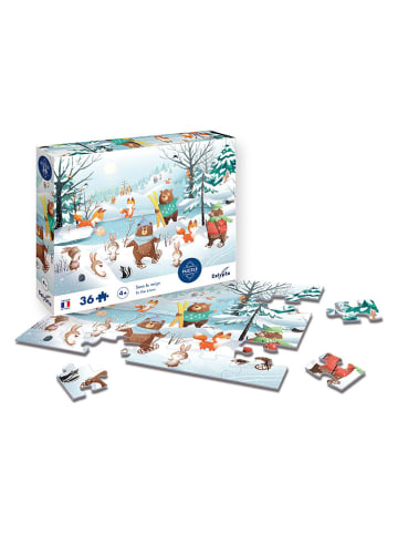 36-częściowe puzzle "Animals in Winter" - 4+