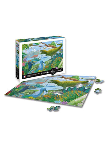 200-częściowe puzzle "Dinosaurs" - 7+