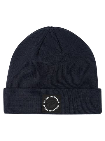 Czapka beanie w kolorze granatowym