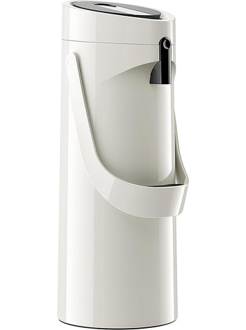 Pump-Isolierkanne "Ponza" in Weiß - 1,9 l