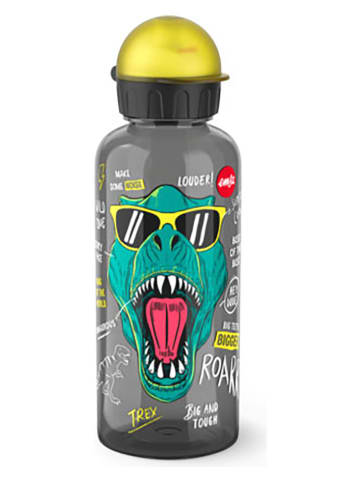 Trinkflasche "Dino" in Grau - 600 ml
