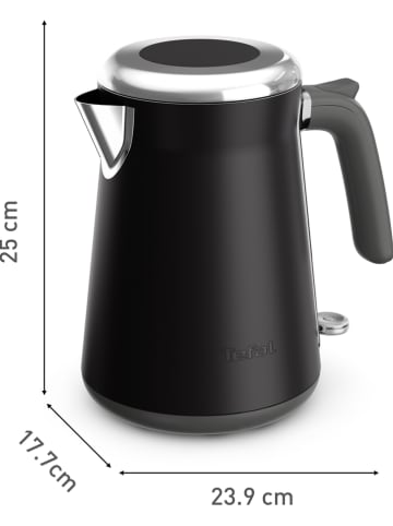 Wasserkocher "KI6668E0" in Schwarz