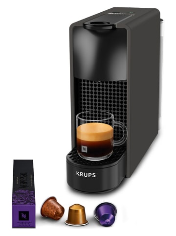 Kapsel-Kaffeemaschine "Essenza Mini" in Schwarz