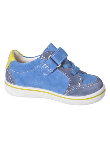 Leder-Sneakers "Jaccy" in Blau