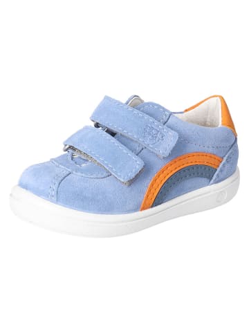Leder-Sneakers "Lenno" in Hellblau
