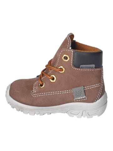Leder-Winterboots "Dean-S" in Hellbraun