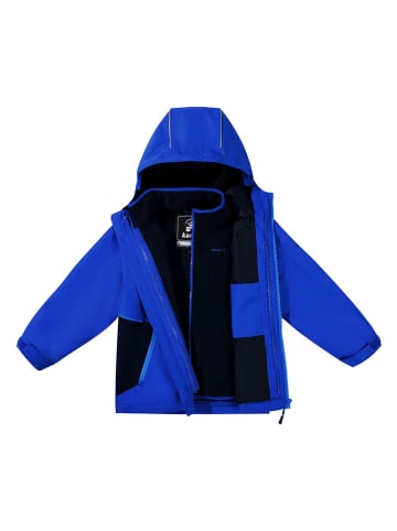 3-in-1 regenjas "Silas" blauw/donkerblauw