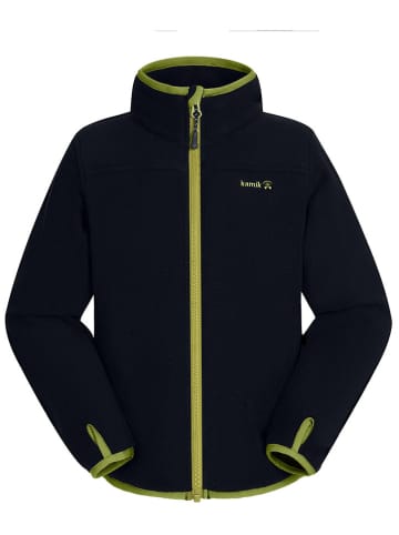 Fleecejacke "Ridley" in Schwarz