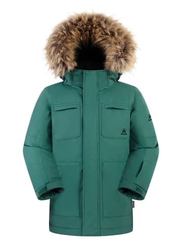 Parka "Enzo" w kolorze zielonym