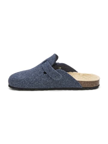 Clogs in Blau