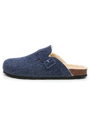 Clogs in Dunkelblau