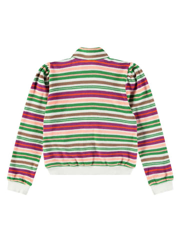 Fleecejacke in Bunt