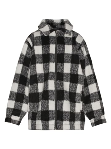 Blouson in Weiß/ Schwarz