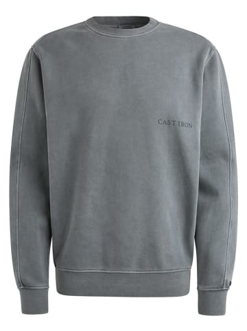 Sweatshirt in Blaugrau