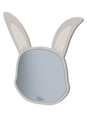 Lustro "Bunny" w kolorze beżowym - 30 x 2 x 31,5 cm