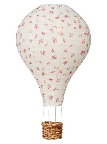 Lampenschirm in Creme - (B)25 x (H)41 x (T)25 cm