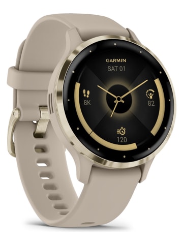 GPS-smartwatch "Venu® 3S" grijs/goudkleurig