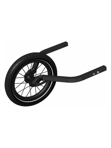 Joggerrad für Zweisitzer in Schwarz