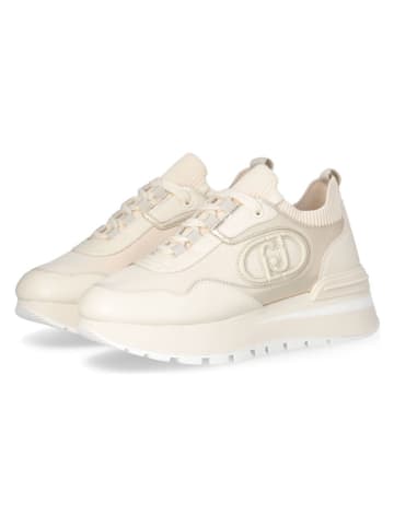Leren sneakers "Amazing" beige