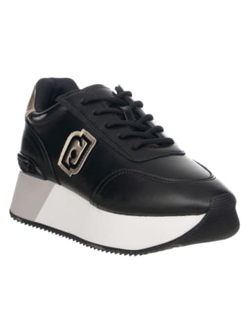 Sneakers in Schwarz/ Gold