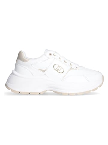 Leren sneakers wit
