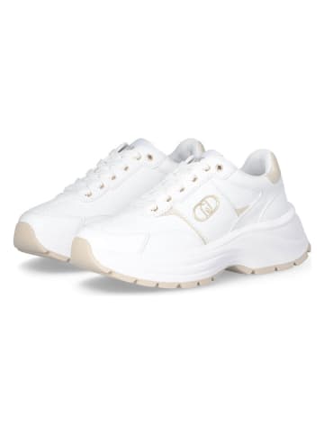 Leren sneakers wit