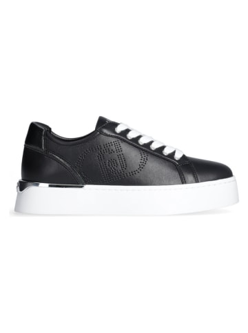 Leren sneakers "Pretty" zwart