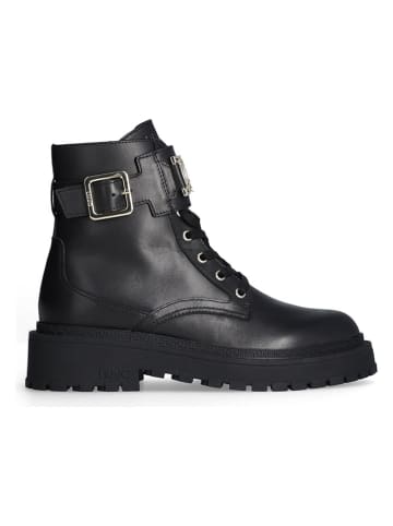 Leren boots zwart
