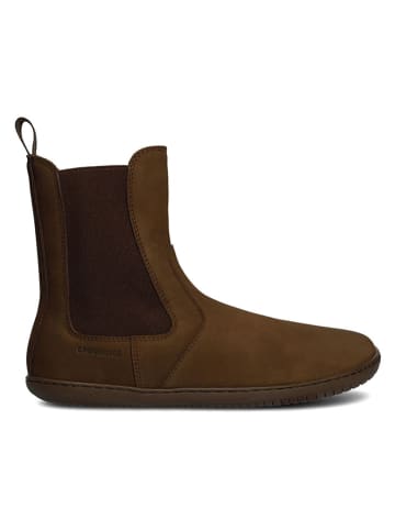 Skórzane buty barefoot "Camden" w kolorze brązowym