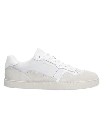 Skórzane buty barefoot "Nova GS1" w kolorze białym