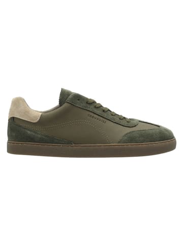 Skórzane buty barefoot "Panama" w kolorze khaki