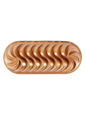 Forma "Fun Cooking" w kolorze złotym do ciasta - 35 x 15 cm