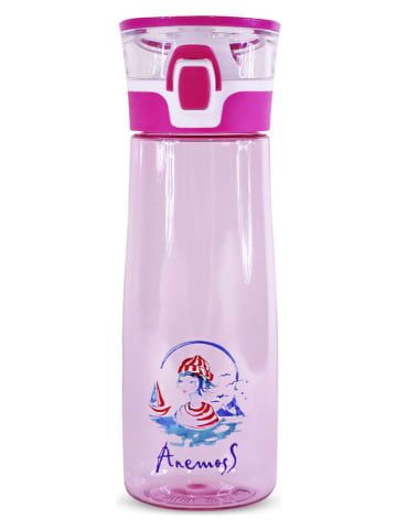Bidon "Sailor Girl" w kolorze różowym - 600 ml