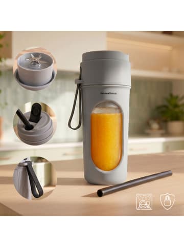 Tragbarer Mixer in Grau - 380 ml