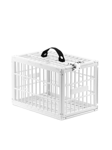 Sejf w kolorze białym do lodówki - 28 x 19 x 19 cm