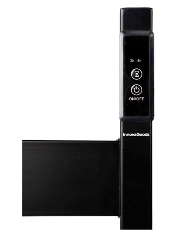 Elektrischer Handtuchwärmer in Schwarz - (B)50 x (H)80 cm