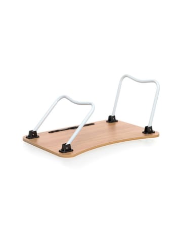 Beistelltisch in Hellbraun - (B)60 x (H)27 x (T)40 cm