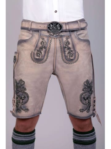 Lederhose "Felix" in Beige