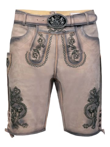 Lederhose "Felix" in Beige