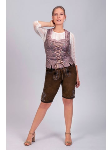 Lederhose "Steffi" in Braun