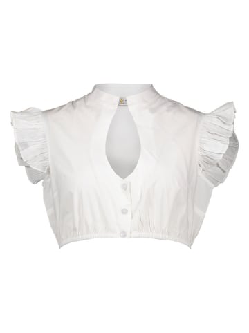 Dirndlbluse in Weiß